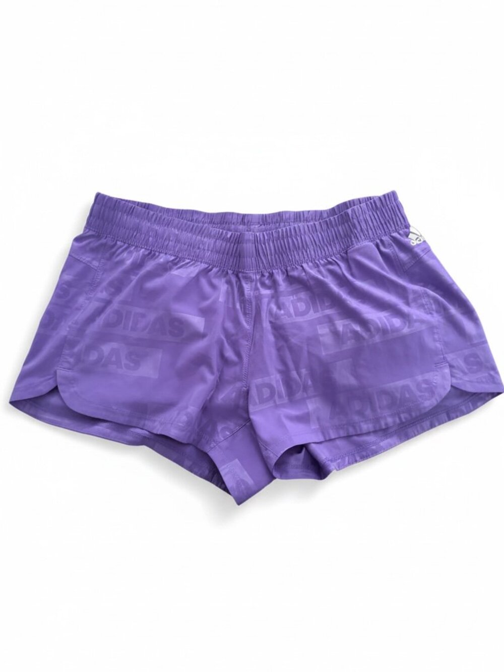 Adidas Women's Purple Running Shorts Size Medium Athletic Activewear Climalite